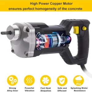 5000W Handheld Electric Concrete Vibrator