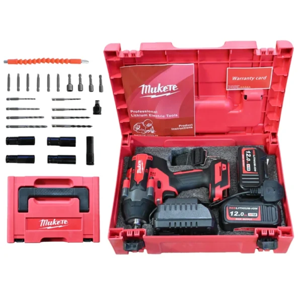 Mukete 1000N.m Cordless Impact Wrench