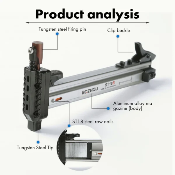 METHEWE ST18-B Manual Steel Nail Gun
