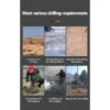 Earth Auger Machine 68cc 2 Stroke