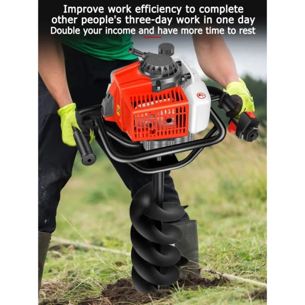 Earth Auger Machine 68cc 2 Stroke