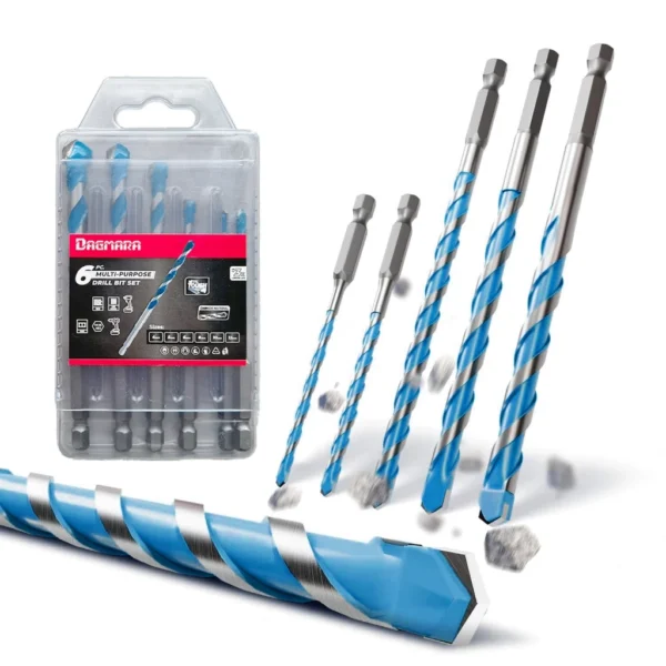 my-11134207-7ras8-m2yw0bc0dkc5f8.webp DAGMARRA 6Pcs Masonry Drill Bit Set
