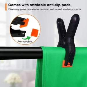 7cm Plastic Spring Clamp