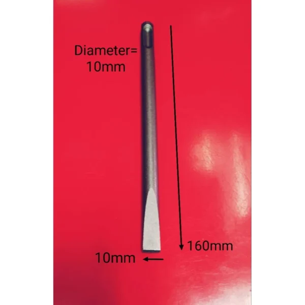 10mm x 160mm SDS Plus Flat Chisel