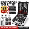 187Pcs Multi-Purpose Tool Kit Set