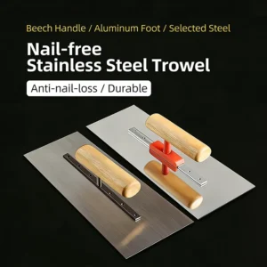 24cm Stainless Steel Plastering Trowel