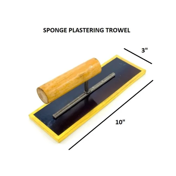 Sponge Cement Plastering Trowel L25.4cm W7.6cm