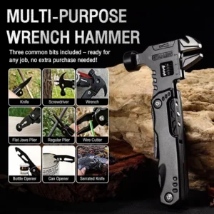 14-in-1 Multitool Claw Hammer Wrench